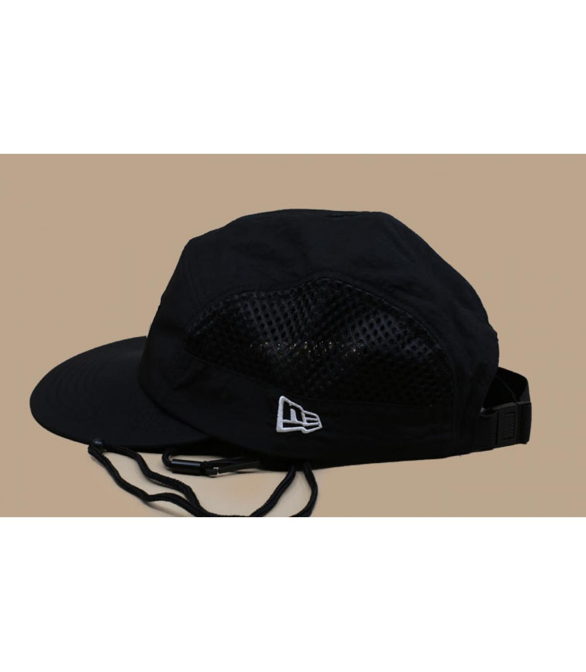 New Era 5 panel negro New Era